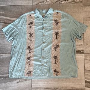 Men’s Hawaiian button up casual shirt - Size 3XL